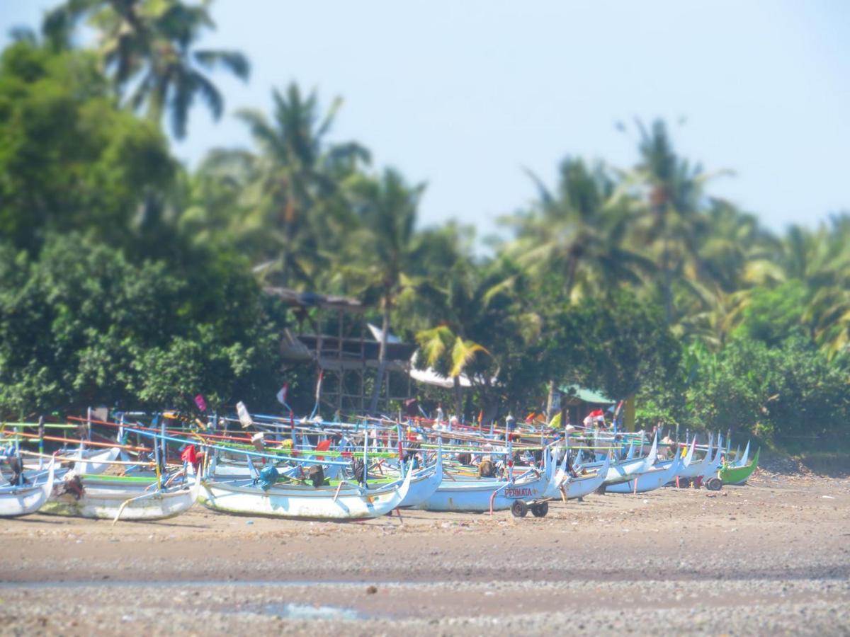 Kelapa Surf Villa Pulukan Bagian luar foto